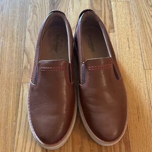 Lucchese Brown Slip-On Sneakers